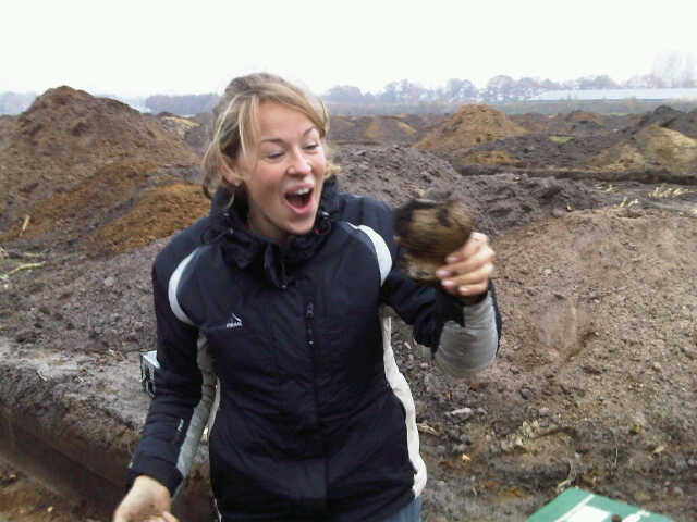 Opgraving Golfterrein Hoogland-West - Archeologen zijn altijd blij met mooie vondsten